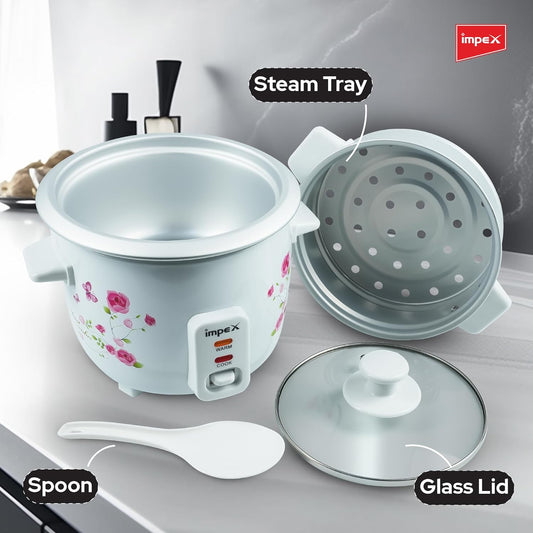 Impex Electric Rice Cooker 0.6 Ltr (RC 2805) اجهزة طبخ الارز