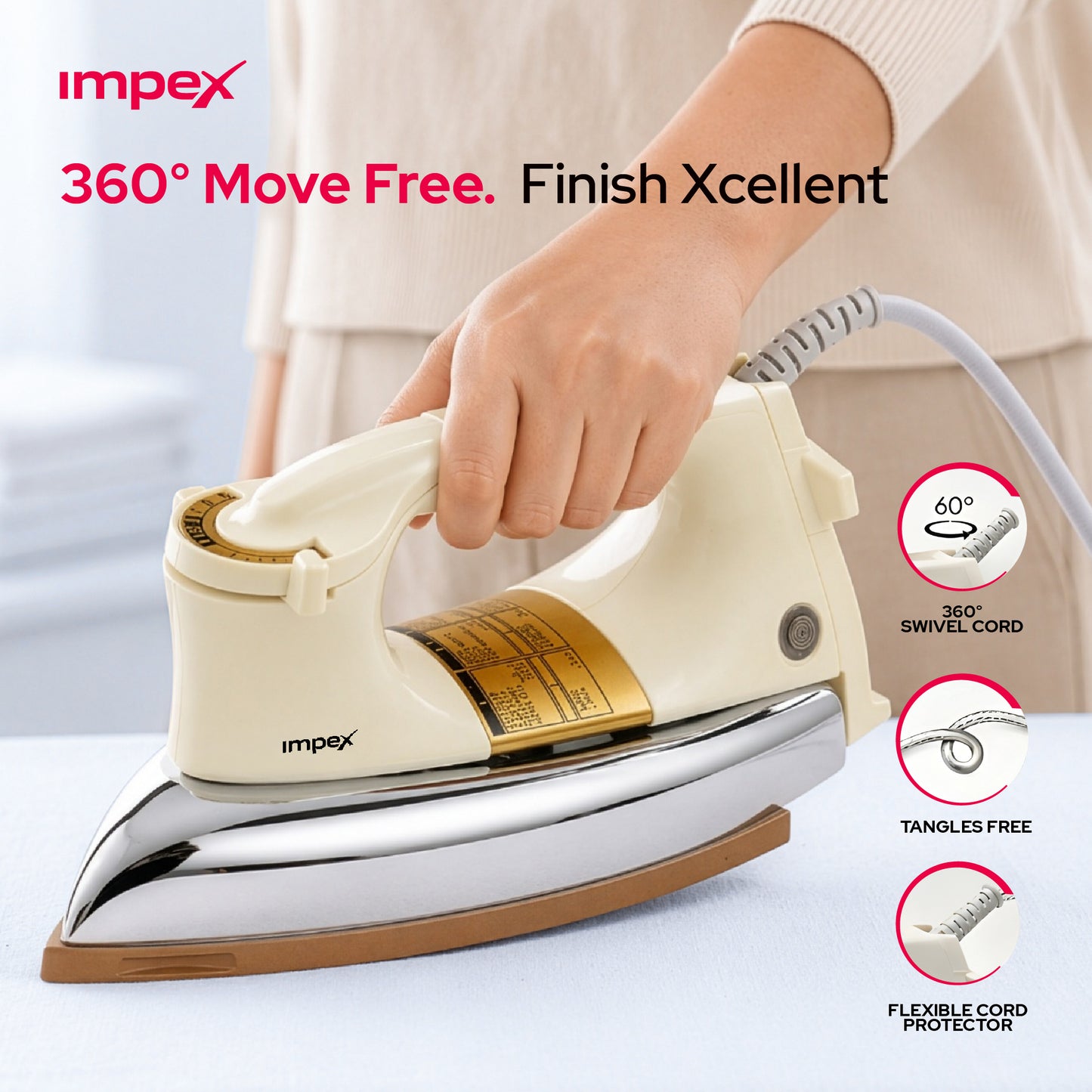 مكوة كهربايئة Iron Box Heavy - IB 201