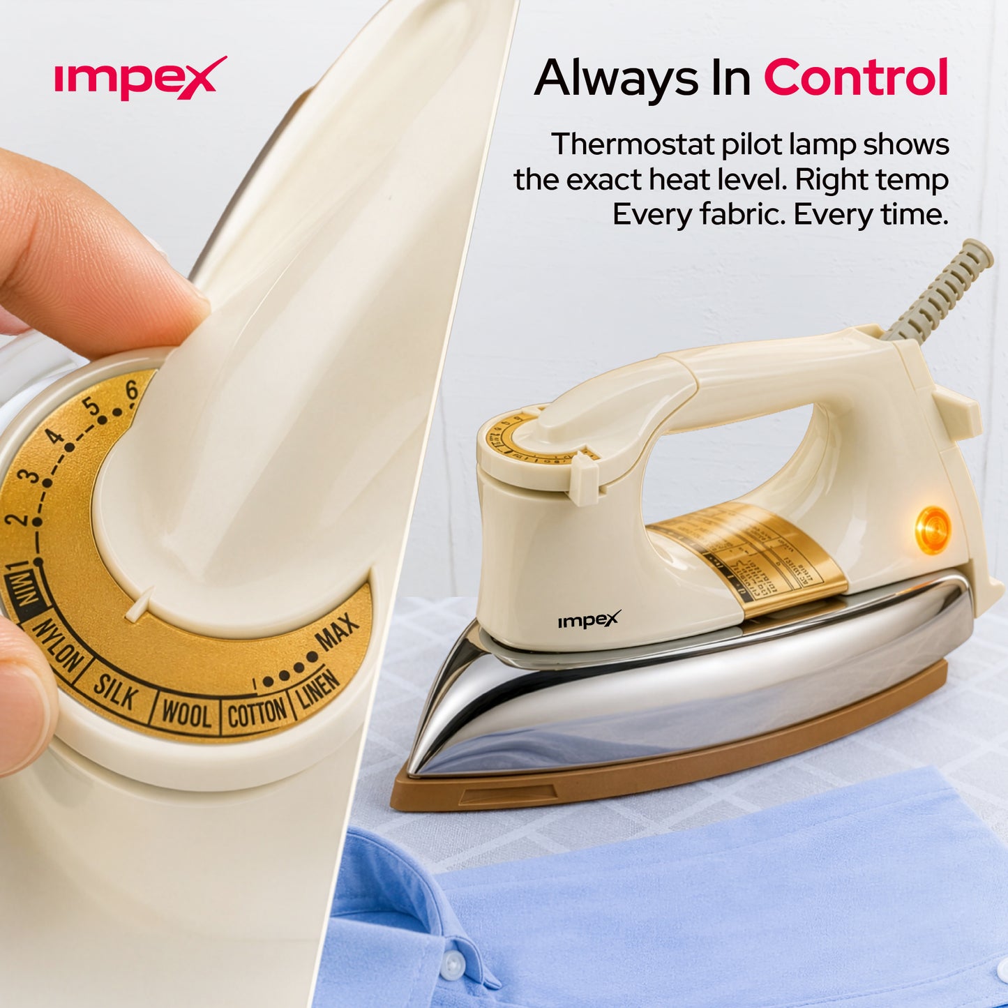 مكوة كهربايئة Iron Box Heavy - IB 201