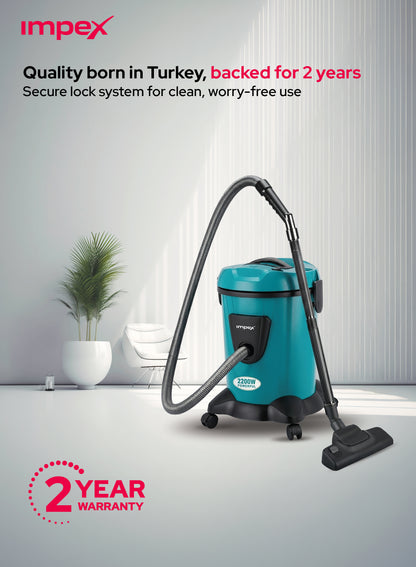 Impex 21L Vacuum Cleaner 2200W Turkey (VC4709) مكنسة كهربائية