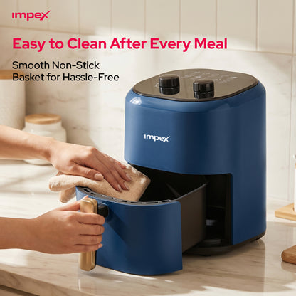 Impex 4.5 Ltr. Mechanical Air Fryer (AF4500) مقلاة هوائية