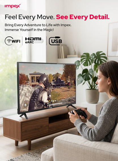 IMPEX 40 INCH FHD SMART TV (GLORIA 40 SMART)التلفاز