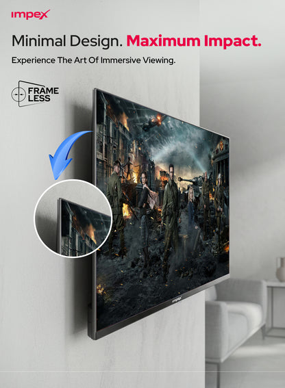 IMPEX 40 INCH FHD SMART TV (GLORIA 40 SMART)التلفاز