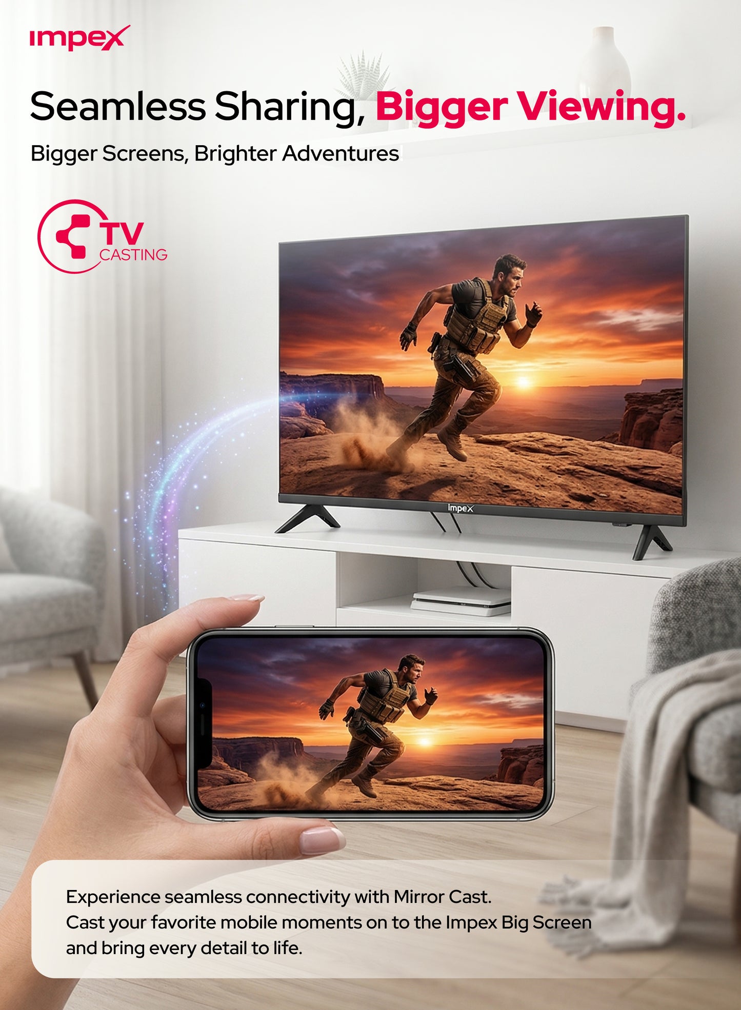 IMPEX QLED Smart LED TV (GLORIA50Q) التلفاز