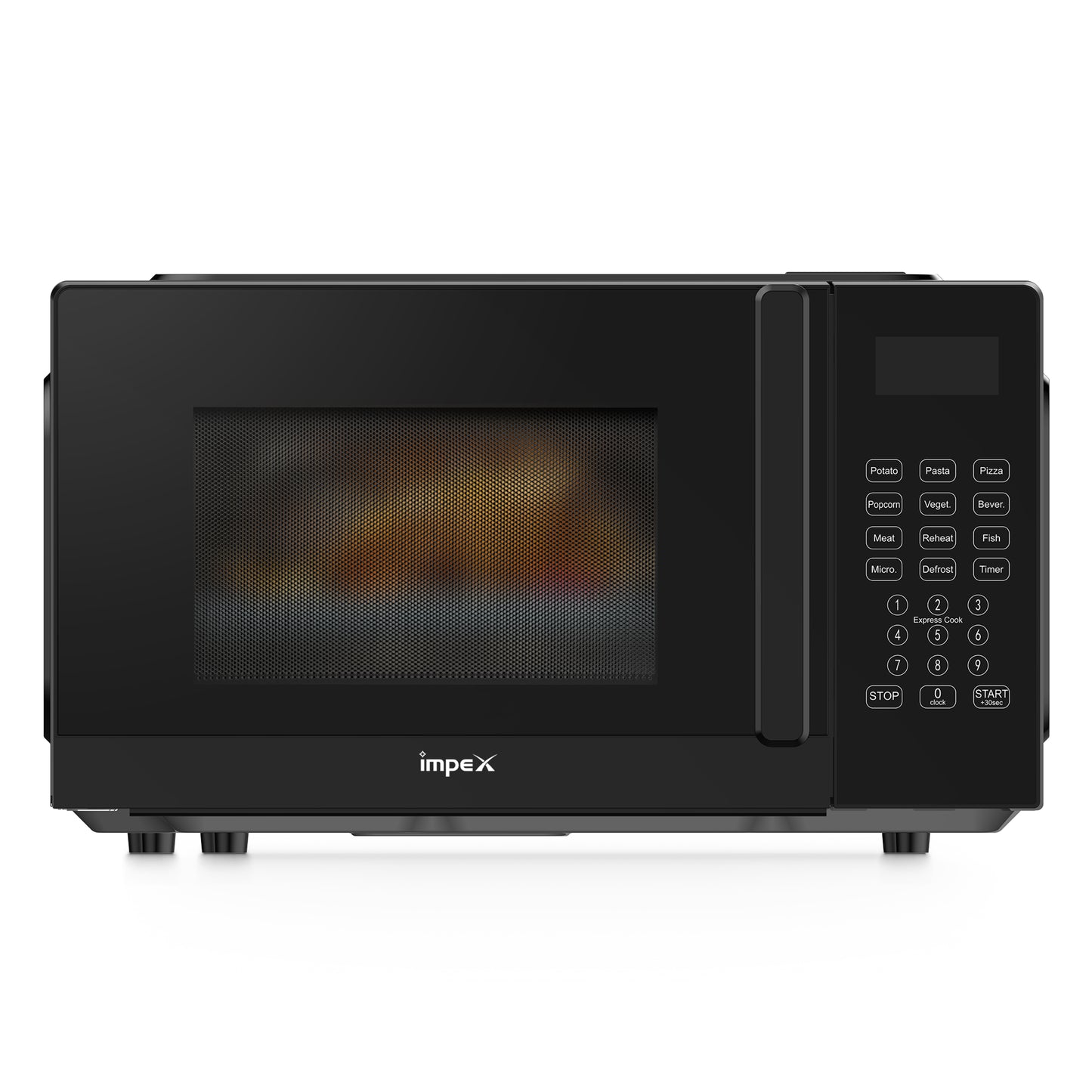 Impex 20Ltr Digital Microwave Oven 700W (MO8101DB) فرن المايكروويف الرقمي من إيمبكس سعة 20 لتر 700 واط (MO8101DB)