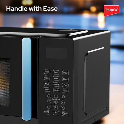 Impex 20Ltr Digital Microwave Oven 700W (MO8101DB) فرن المايكروويف الرقمي من إيمبكس سعة 20 لتر 700 واط (MO8101DB)