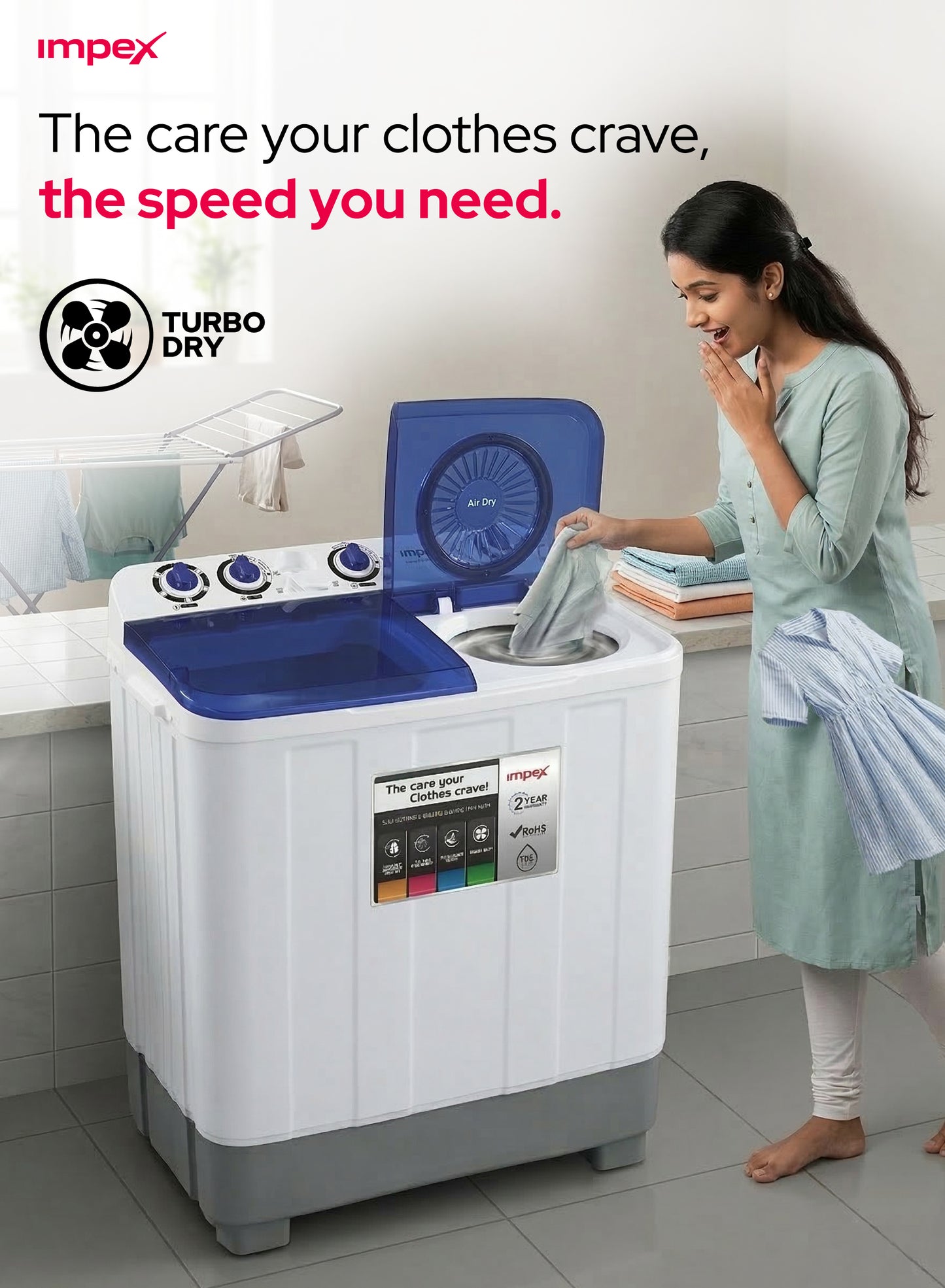 غسالة ملابس Washing Machine WM 4202