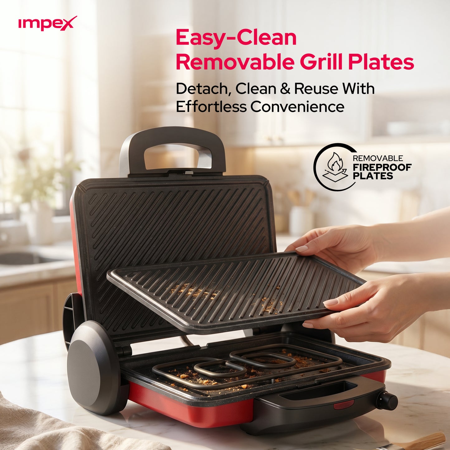 Impex 4 Slice Toast Master 1800W Turkey (SW 3607) جهاز محمص خبز