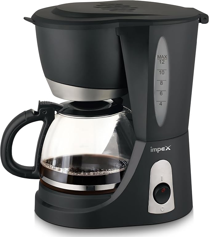 Impex 1.25L Drip Cofee Maker 800W (CM1912) صانع القهوة