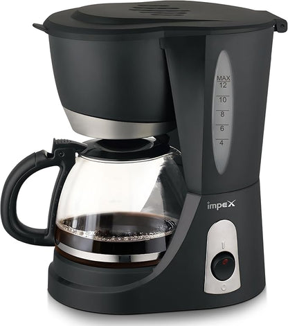Impex 1.25L Drip Cofee Maker 800W (CM1912) صانع القهوة